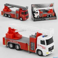 Спецтехніка "Автовежа" 6718 (48) "Play Smart" 2 кольори, металопластик, світло, звук, інерція