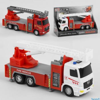 Спецтехніка "Автовежа" 6718 (48) "Play Smart" 2 кольори, металопластик, світло, звук, інерція