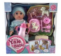 Пупс YL 1913 J (48) їсть, ходить в туалет, 3 улюбленця, аксесуари, 17 см, в коробці