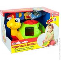 Черепаха-Знайка, каталка-сортер KIDDIELAND 049742