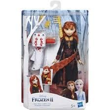 Ігровий набір Hasbro Frozen Холодне серце 2 з аксесуарами для волосся Анна (E7003/Е6950)