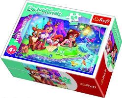 Пазли Trefl (54 елм. Міні) - Біля річки / Hasbro Enchentimals