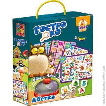 Гра зі дзвоником Гостре око Абетка VT8010-14