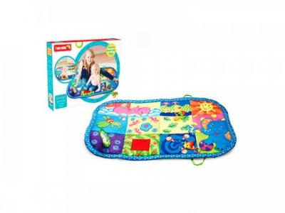 Килимок ігровий для немовляти A-Toys синій FC066-1