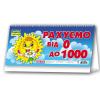 Ранок Розвиваючі картки на пружині «Рахуємо від 0 до 1000»