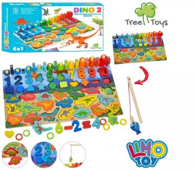 Дерев'яна іграшка Багатофункціональна Досточка MD 1947