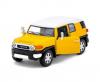Машина металева Kinsmart TOYOTA FJ CRUISER (жовта) KT5343W