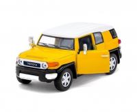 Машина металева Kinsmart TOYOTA FJ CRUISER (жовта) KT5343W