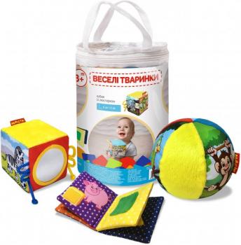 Набір іграшок Macik Веселі тварини (МС 090602-06)