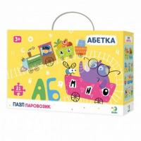 Пазл для дітей Алфавіт Паровозик 21 елемент DoDo(300148) 