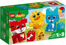 Конструктор LEGO DUPLO Мої перші домашні тварини 18 деталей (10858)