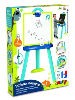 Мольберт Smoby зі знімною дошкою та аксесуарами Синьо-Зелений (410607)