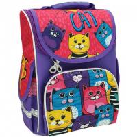 Ранець орт. Little Star" /988629/ "Кольорові коти" 33*26*16см