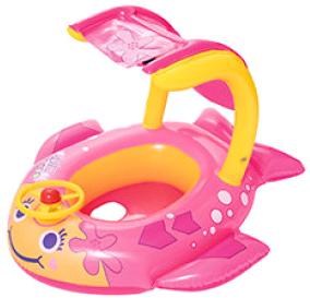 Круг-човник Bestway Рожевий 34108