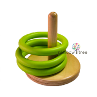 Стержень з зеленими кільцями