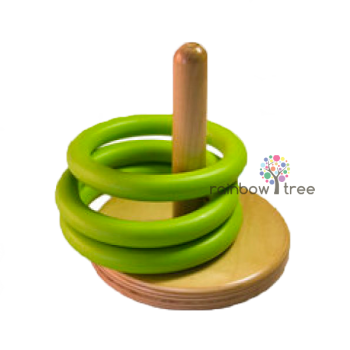 Стержень з зеленими кільцями