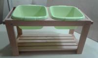 Столик з тазиками