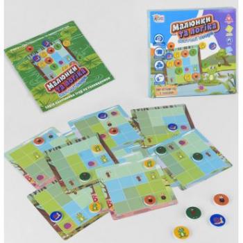 Гра настільна "Малюнки та логіка Жителі озера" UKB-B0030 96252 Fun Game