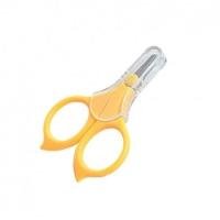 ДЕРМАТОКОСМЕТИКА Ножиці з короткими лезами Baby Team, жовтий (7101)
