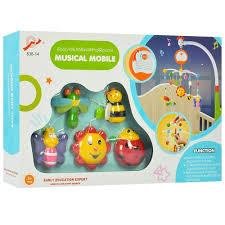  Карусель 838-14 на ліжечко, підвіски 5 шт