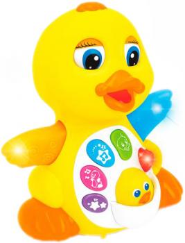 Музична іграшка качечка танцівниця Limo toy 808 