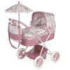 ЛЯЛЬКОВА КОЛЯСКА З ПАРАСОЛЬКОЮ І СУМКОЮ DE CUEVAS 85021 DANIELA (РУЧКА ДО 65СМ)