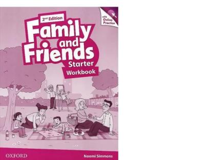 Підручник Family & Friends 2E: Starter Workbook (Англ) Oxford University Press