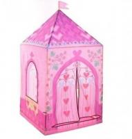 Дитячий ігровий намет Iplay замок принцеси 160х75см Рожевий (5780)