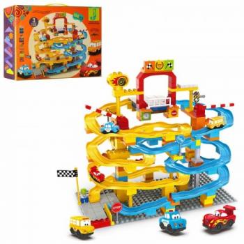 Конструктор Гараж 3 рівні JIXIN 6628С (196 дет.)