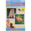 Пухнастики. Вчимося читати з пелюшок. Маленький геній. Забавка (рос)