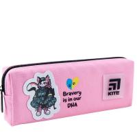 Шкільний пенал косметичка для дівчат "Bravery" арт K23-642-3 Kite