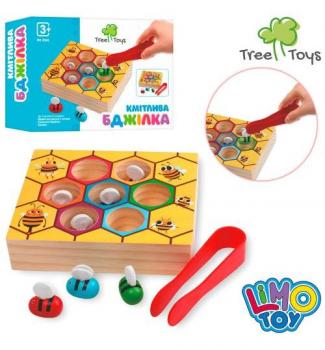 Дерев'яна іграшка "Кмітлива Бджілка"( MD 2848)