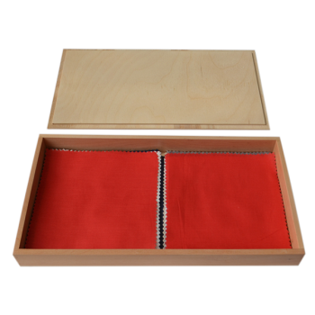 Ящик із зразками (парами) матеріалів тканини