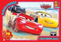 Пазл із серії "Тачки 70 елементів G-Toys (Z10190) 