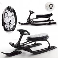 Снігокат MS 1793  низька рама, м'яке сидіння, малюнок