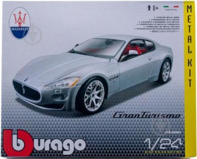 Авто-конструктор 1:24 Bburago Maserati Gran Turismo (18-25083)