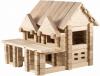 Дерев'яний конструктор Ігротеко Будиночок з балконом 136 деталей (900248)
