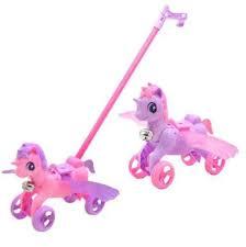 Каталка 32310B на палиці, єдиноріг