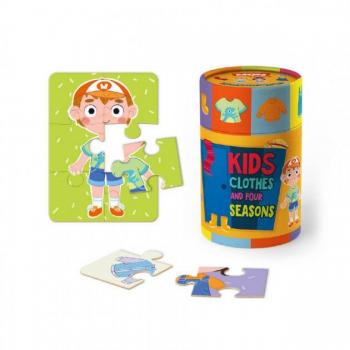 Пазл та гра "Одяг та пори року"(200103)