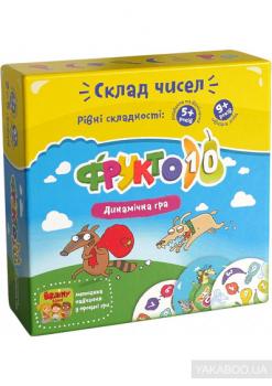 Настільна гра "Фрукто 10"; 7+