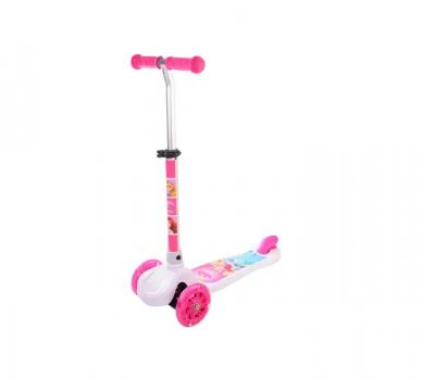Самокат MINI дитяч. 3-х кол. Disney Princess арт. LS2117 PU світяться колеса
