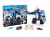 Конструктор радіокерований CADA 2 в 1 поліцейський робот-трансформер, 556 елементів - C51049W