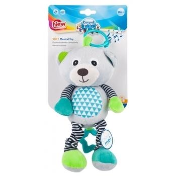 Музична іграшка-підвіска Canpol Babies Bears, сірий (68/053)