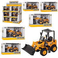 Трактор дитячий інерційний металевий 14 см  XB7003