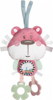 Іграшка Canpol Babies Pastel Friends плюшева розвиваюча Рожева (68 / 065)
