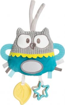 Іграшка Canpol Babies Pastel Friends плюшева розвивальна Бірюзова (68/065)