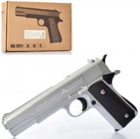 Дитячий Пістолет 1911A металевий на кульлax 22 см HN