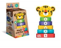 Дерев'яна пірамідка Тигр, Kids hits, KH20/014