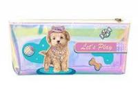 Пенал-косметичка Let’s Play 20*9*2,5 см лазерний (13101)