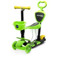 Самокат "Galaktika", зеленый GS-0081
